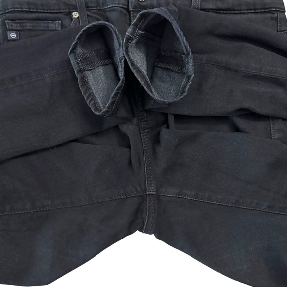AG Adriano Goldschmied The Farrah Skinny High Rise Skinny Leg Black Jeans 28 - Picture 13 of 15